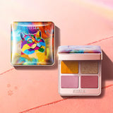 ZEESEA 夢幻燦爛 動物シリーズ 四色アイシャドウ - ZEESEA COSMETICS