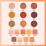 クォーツ ９色アイシャドウパレット - ZEESEA COSMETICS